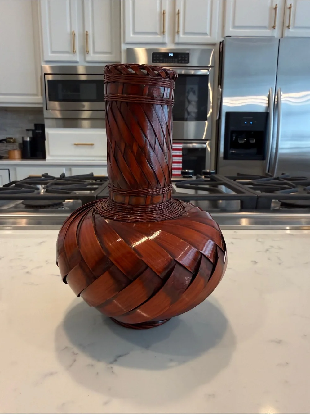 Woven Bamboo Rattan Vase beautiful best faux